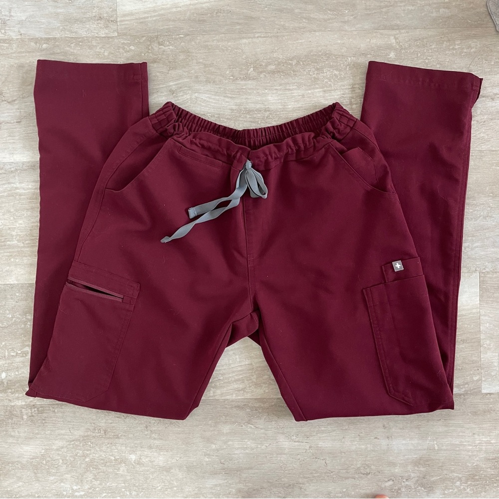 Figs Women's Burgundy Pants